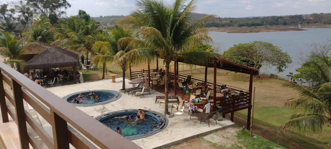Aldeia Do Lago Caldas Novas Lindo Apt Com Cozinha Mobilia Nova Pode Levar Bebidas Na Area Das Piscinas Екстериор снимка