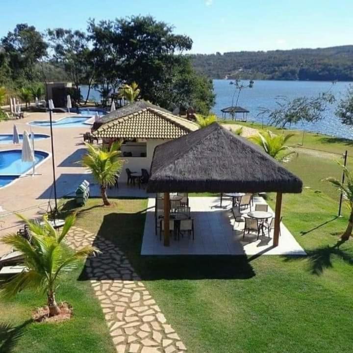 Aldeia Do Lago Caldas Novas Lindo Apt Com Cozinha Mobilia Nova Pode Levar Bebidas Na Area Das Piscinas Екстериор снимка