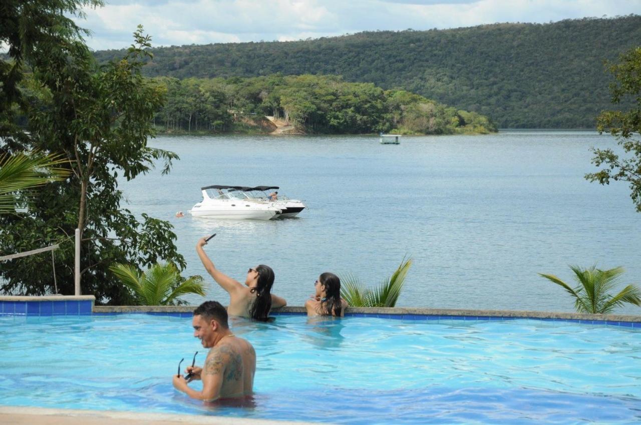Aldeia Do Lago Caldas Novas Lindo Apt Com Cozinha Mobilia Nova Pode Levar Bebidas Na Area Das Piscinas Екстериор снимка